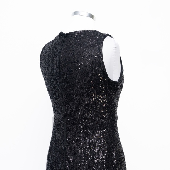 Calvin Klein - Petite Sequin Keyhole Sleeveless Sheath Dress - Picture 14 of 14